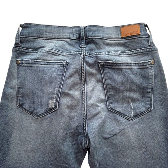 Judy Blue Jeans Womens 7/28 Skinny Fit Stretch Medium Wash Denim Low Rise - Picture 7 of 8